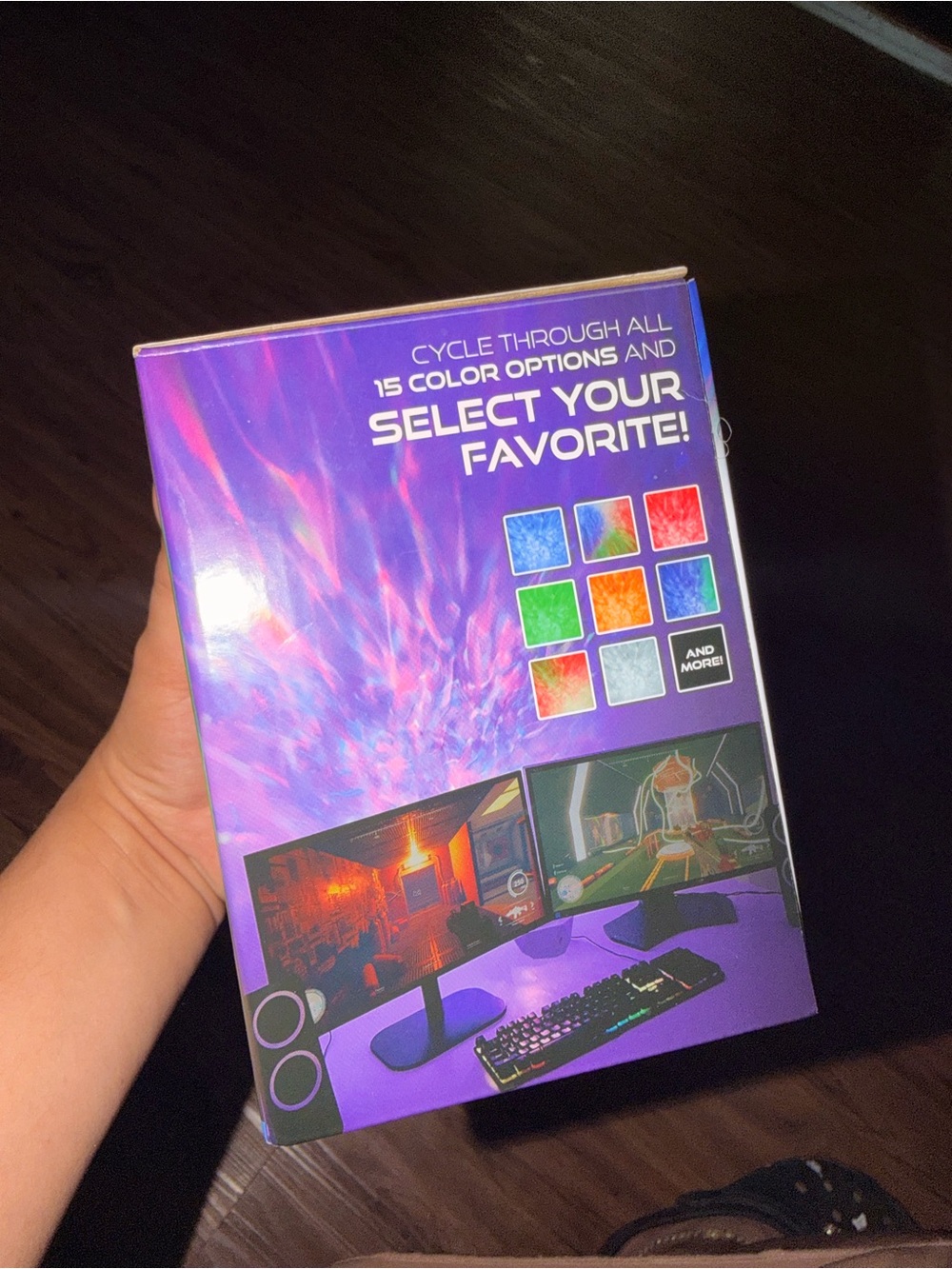 Galaxy Wave Mini Projector - Green - Picture 2 of 4